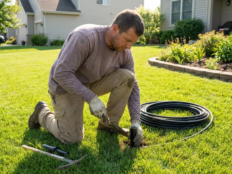 Irrigation installation